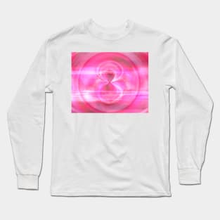 Pink Vortex Copper Long Sleeve T-Shirt